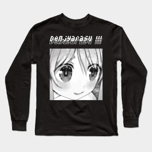 Denjyarasu Black and White Version Long Sleeve T-Shirt